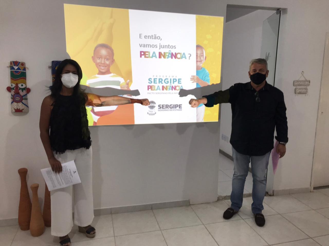 Santana do São Francisco se torna o 1° Município Sergipano a receber o Programa Sergipe pela Infância