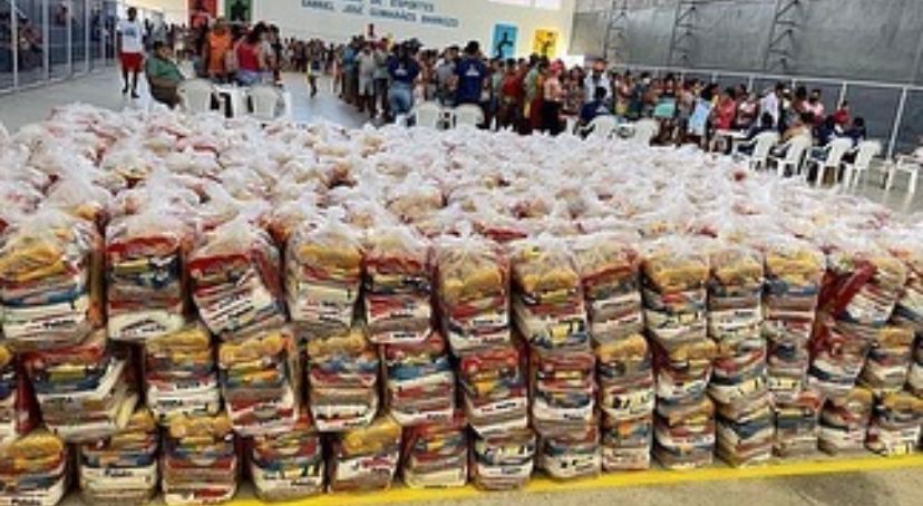 Demos prosseguimento está semana mais uma rodada de mil cestas básicas oriundas do Comitê Vida Sem Fome!