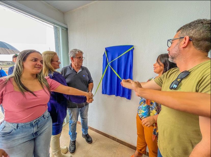 Iniciando a agenda de Inaugurações!
