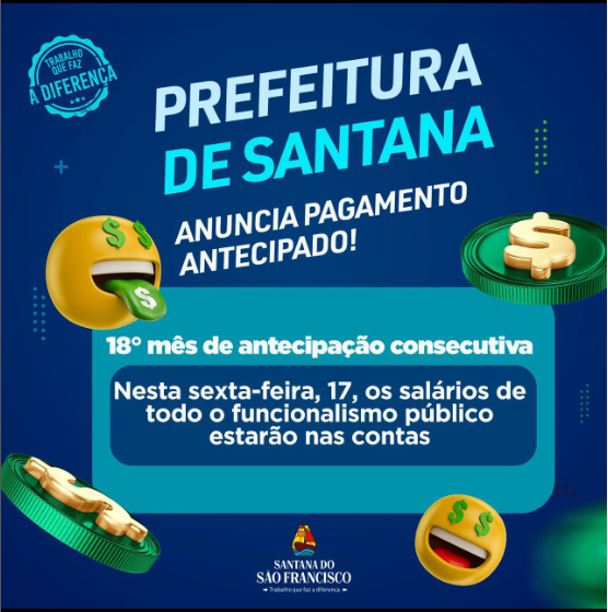 Antecipação de Salário!