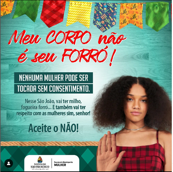 Meu corpo não é seu forró!
