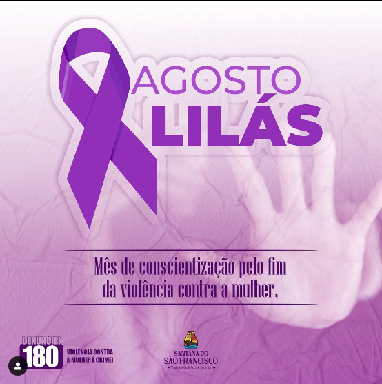 Agosto Lilás.