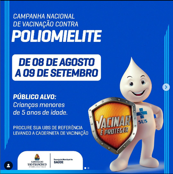 Campanha Nacional de Vacinação contra poliomielite