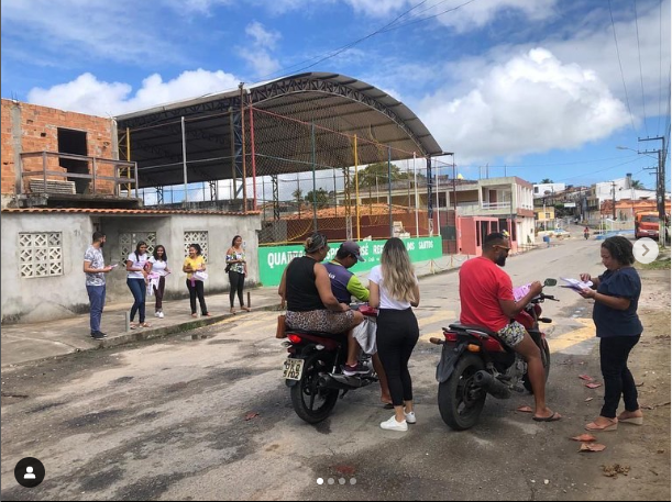 Blitz de conscientização ao combate à violência doméstica!