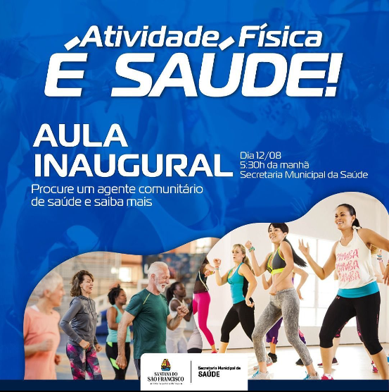 Aula inaugural com Zumba