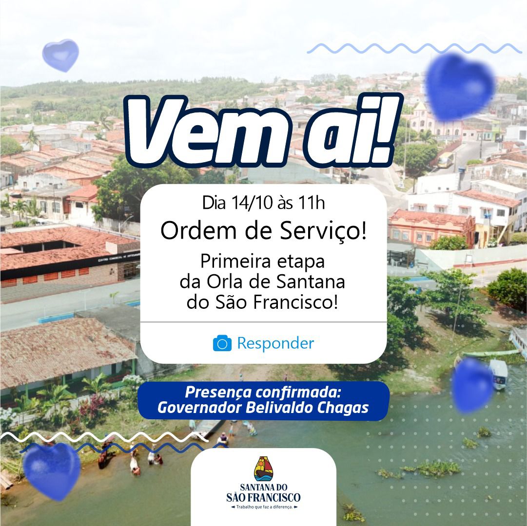 Coloca na sua agenda ai, santanense!