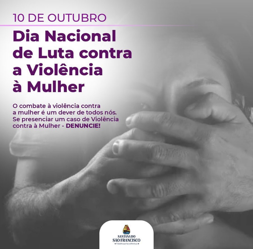 Dia Nacional de luta contra a violência à mulher!????