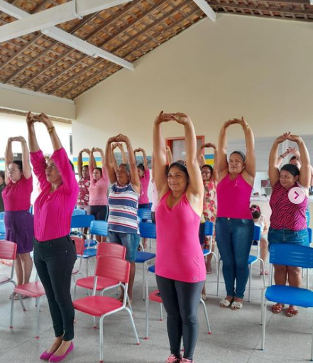 MAIS SAÚDE NO OUTUBRO ROSA!