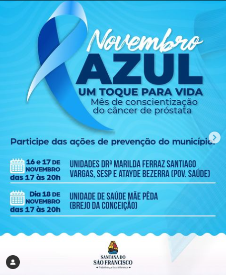 Novembro Azul!