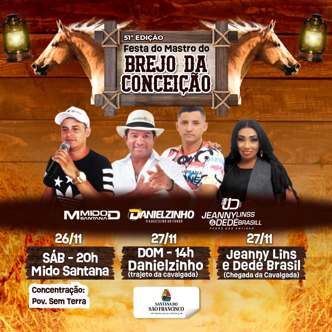 É TRADIÇÃO! É FESTA DO MASTRO DO BREJO DA CONCEIÇÃO!