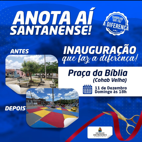 Vem ai a 35ª inauguração do trabalhoquefazadiferença!