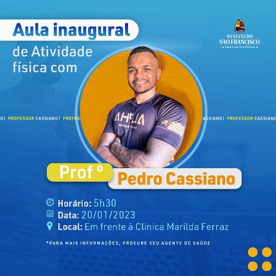 Vem praticar esporte com a gente, esporte é Saúde.