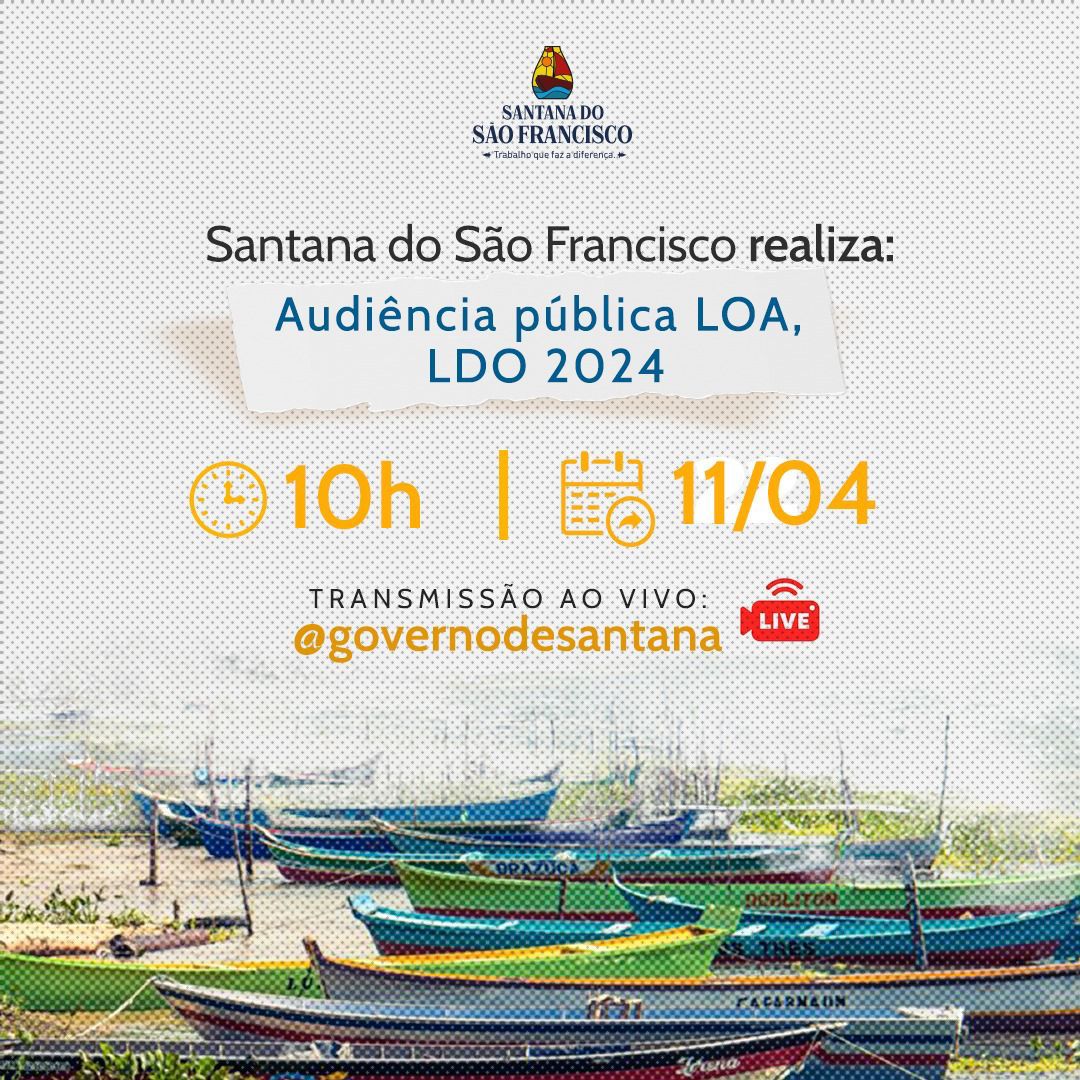 Audiência pública LOA, LDO 2024.