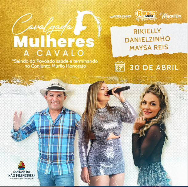 Vem ai mais uma edição da maio cavalgada feminina do Baixo São Francisco!