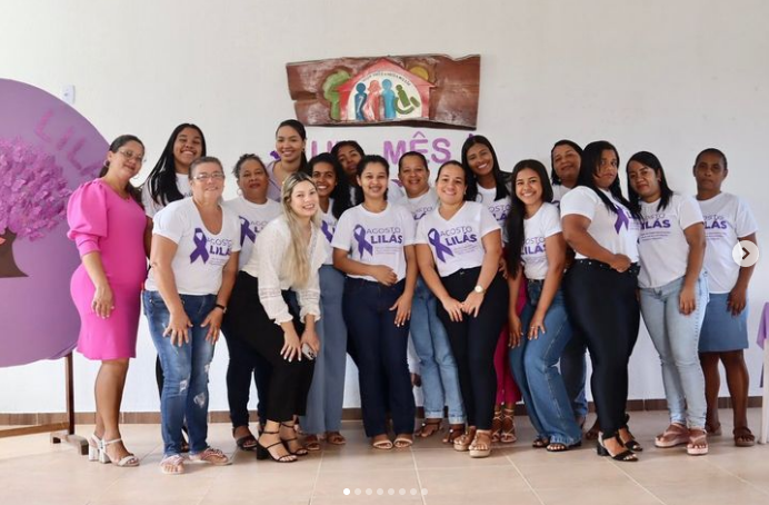 O mês "Agosto Lilás" é dedicado ao enfrentamento à violência doméstica e familiar contra a mulher