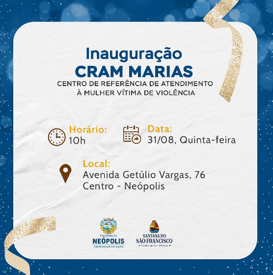 Convite de inauguração