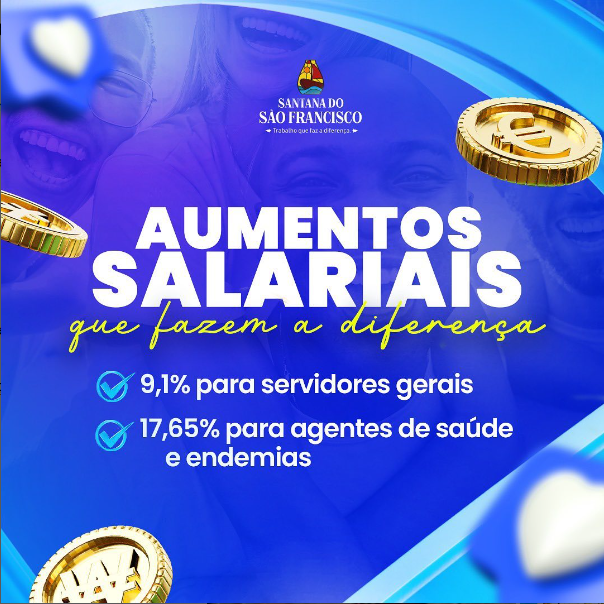 Um dia de anúncios extraordinários em Santana do São Francisco!??