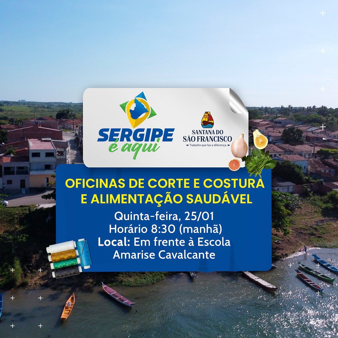 O Sergipe é Aqui está chegando em Santana nesta quinta (25), com muitas novidades!
