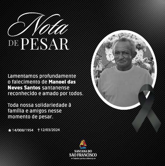 Nota de pesar e solidariedade 🙏🏻🖤