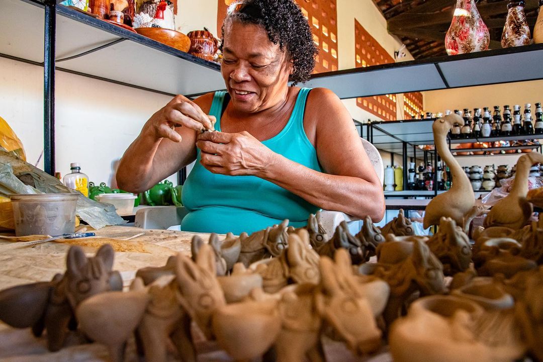 No dia do Artesão, só temos a agradecer pelo trabalho em forma de arte que cada guerreiro (a) artesão (a) desenvolvem em Santana do São Francisco.
