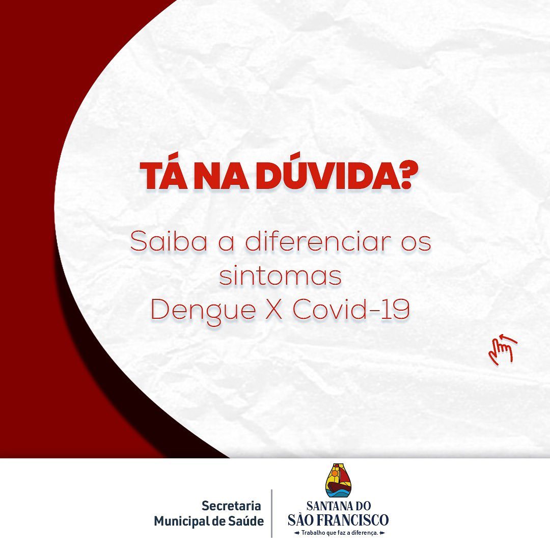 Tá na dúvida entre os sintomas da COVID-19 e os da dengue?