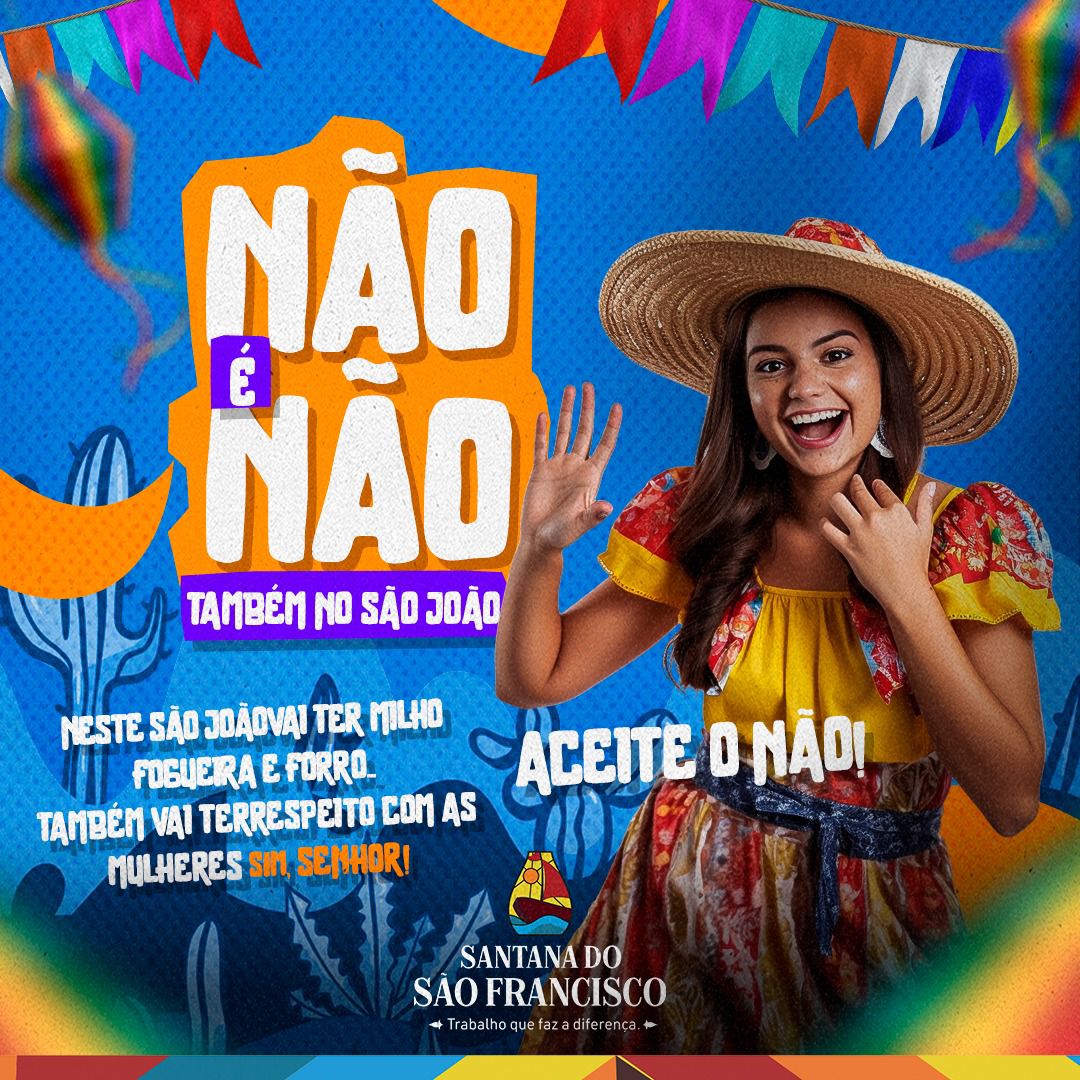 NÃO É NÃO!