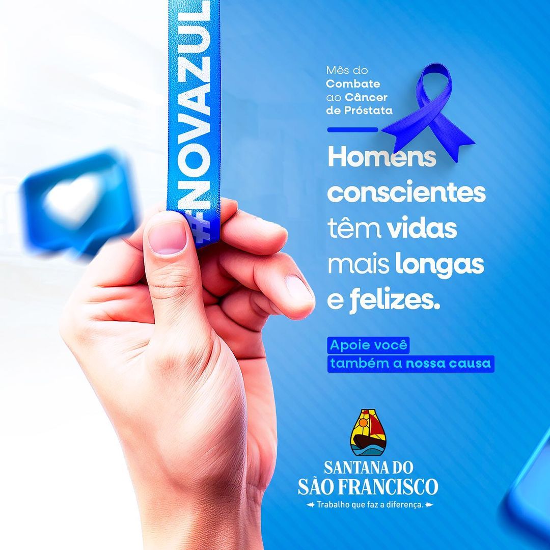 Novembro Azul: Mês de Combate ao Câncer de Próstata