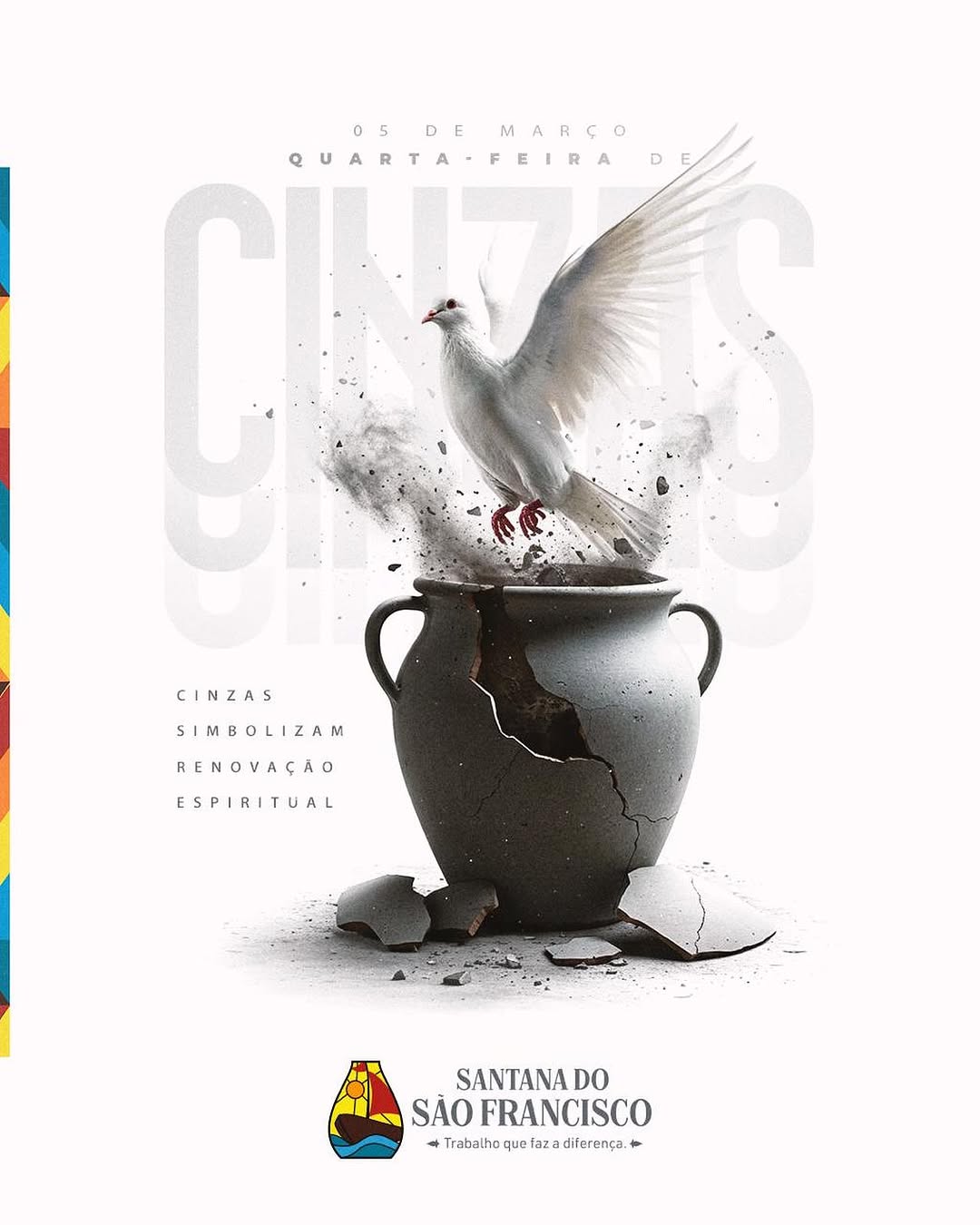 05 de março, Quarta-Feira de Cinzas.
