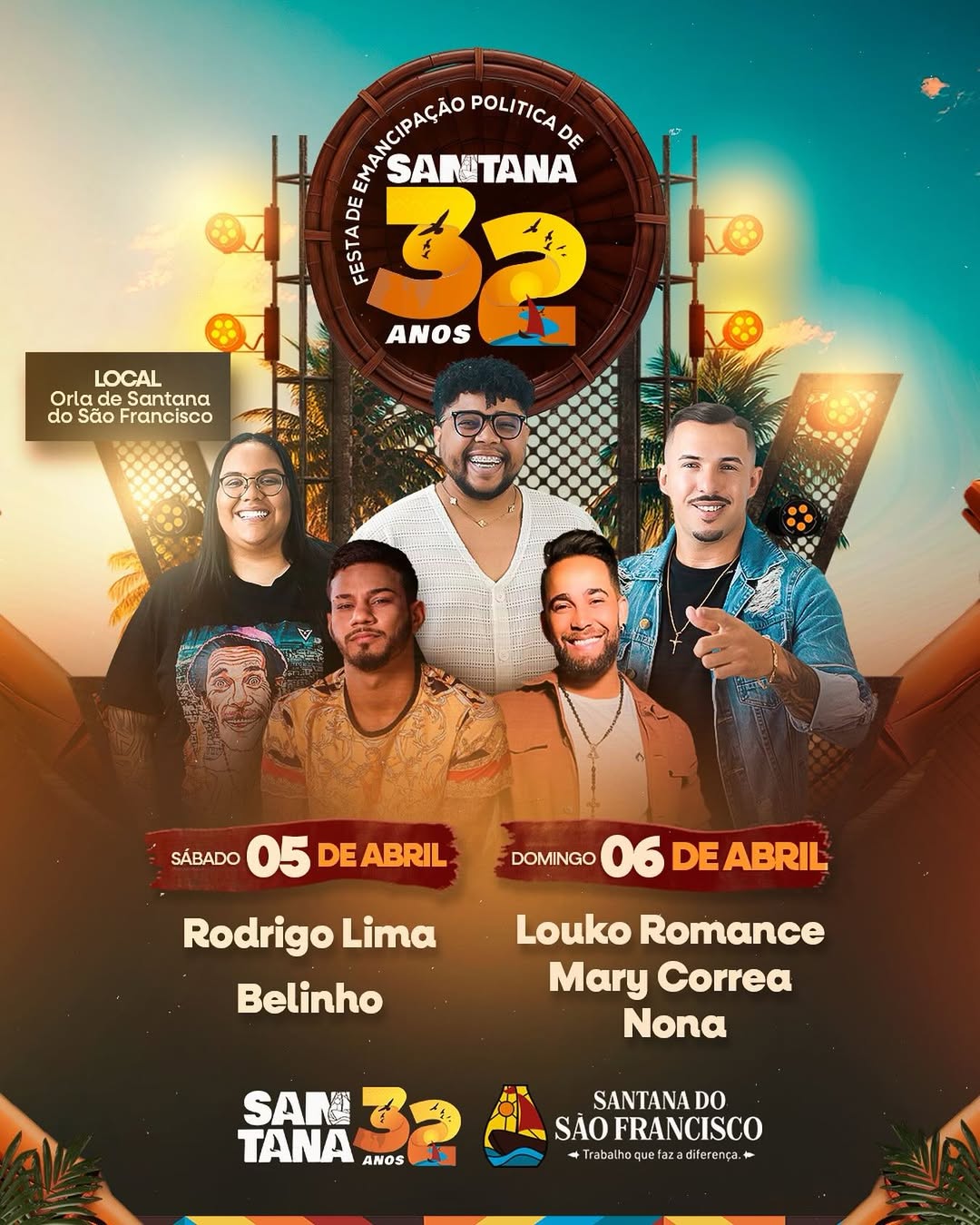 A Festa de Santana 32 anos está chegando!