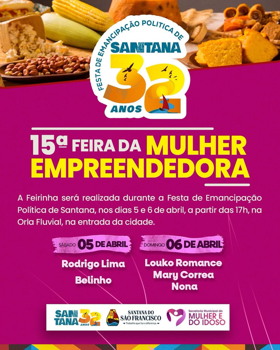 15ª edição da Feira da Mulher Empreendedora!