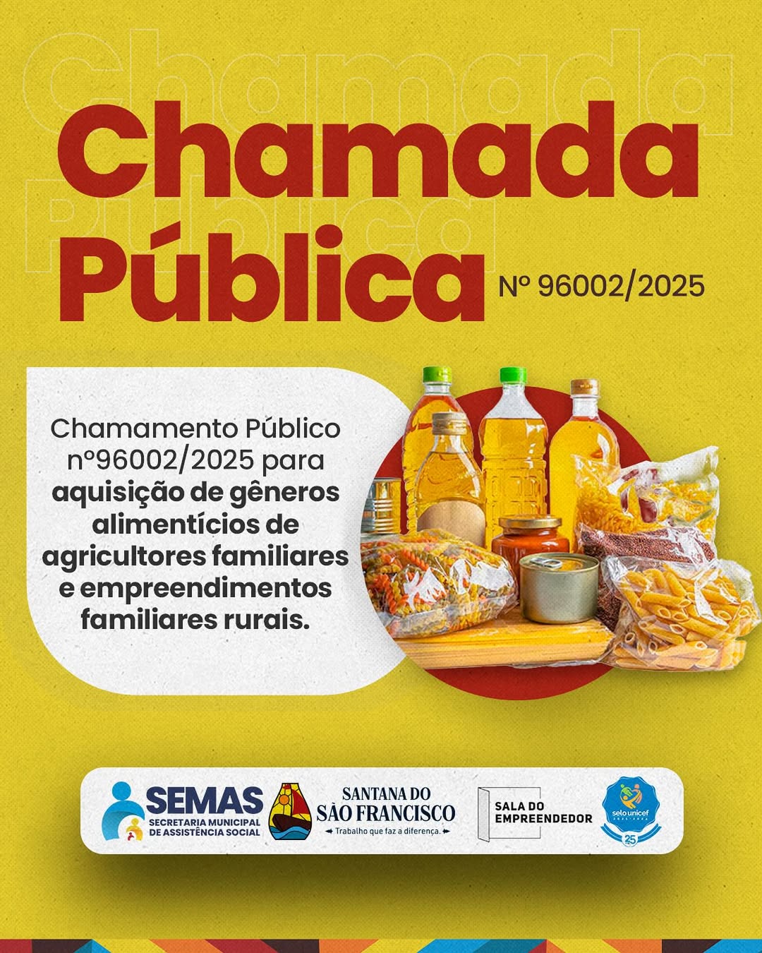 CHAMADA PÚBLICA Nº 96002/2025