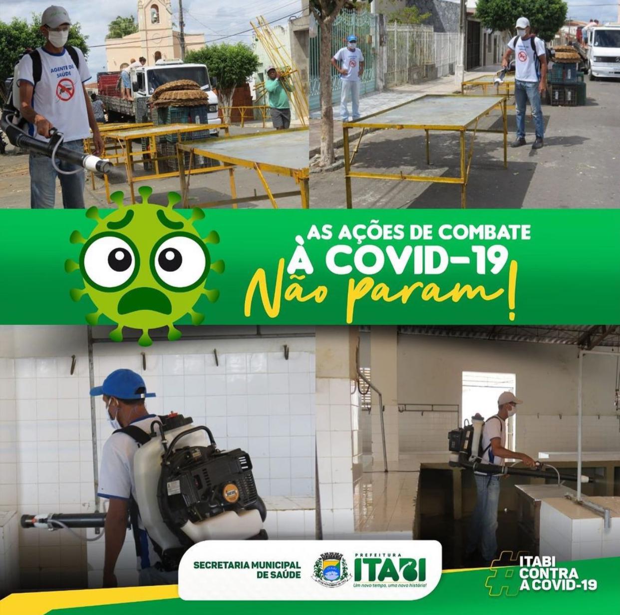 As ações de combate à COVID-19 não param.
