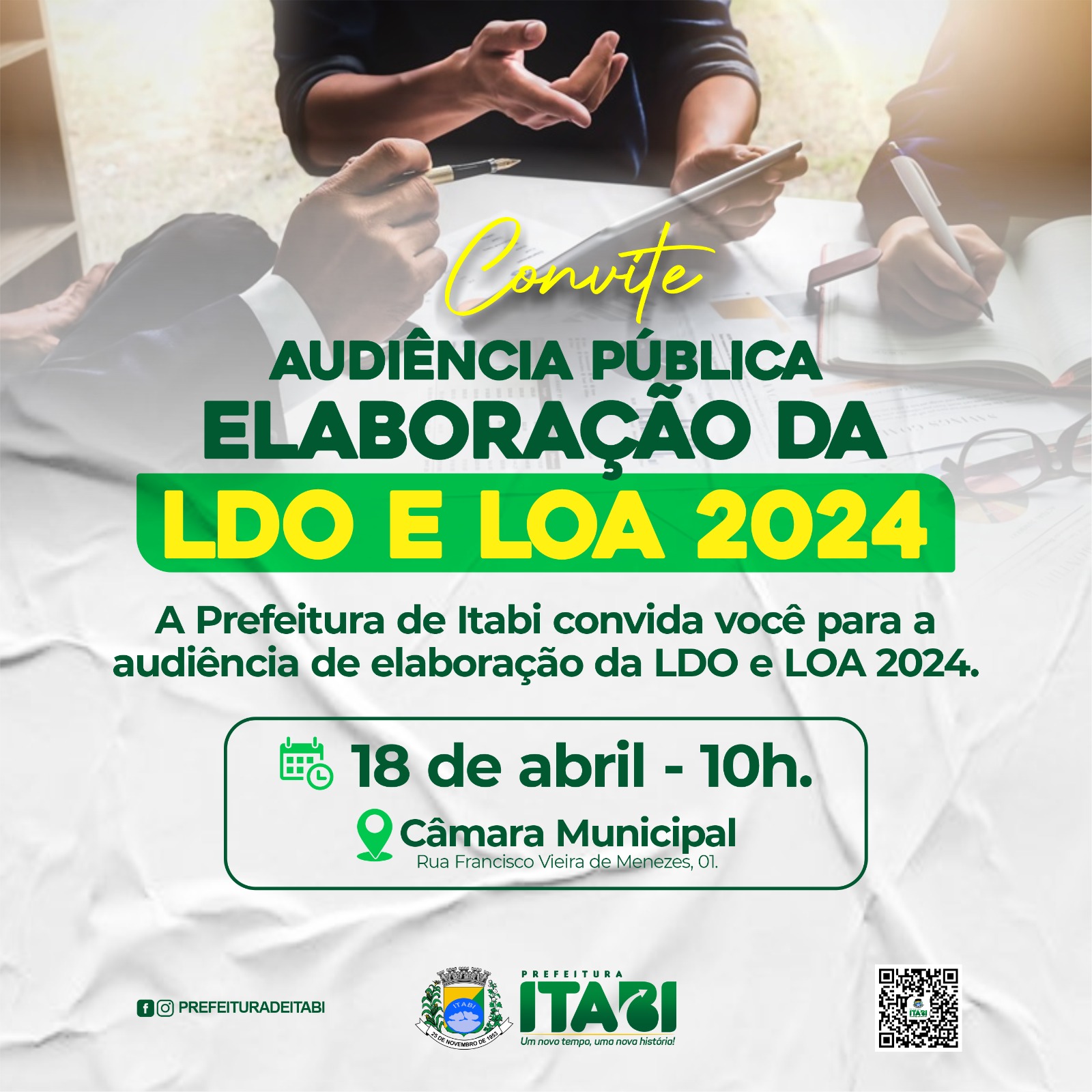 Audiência Pública - LDO  e LOA 2024