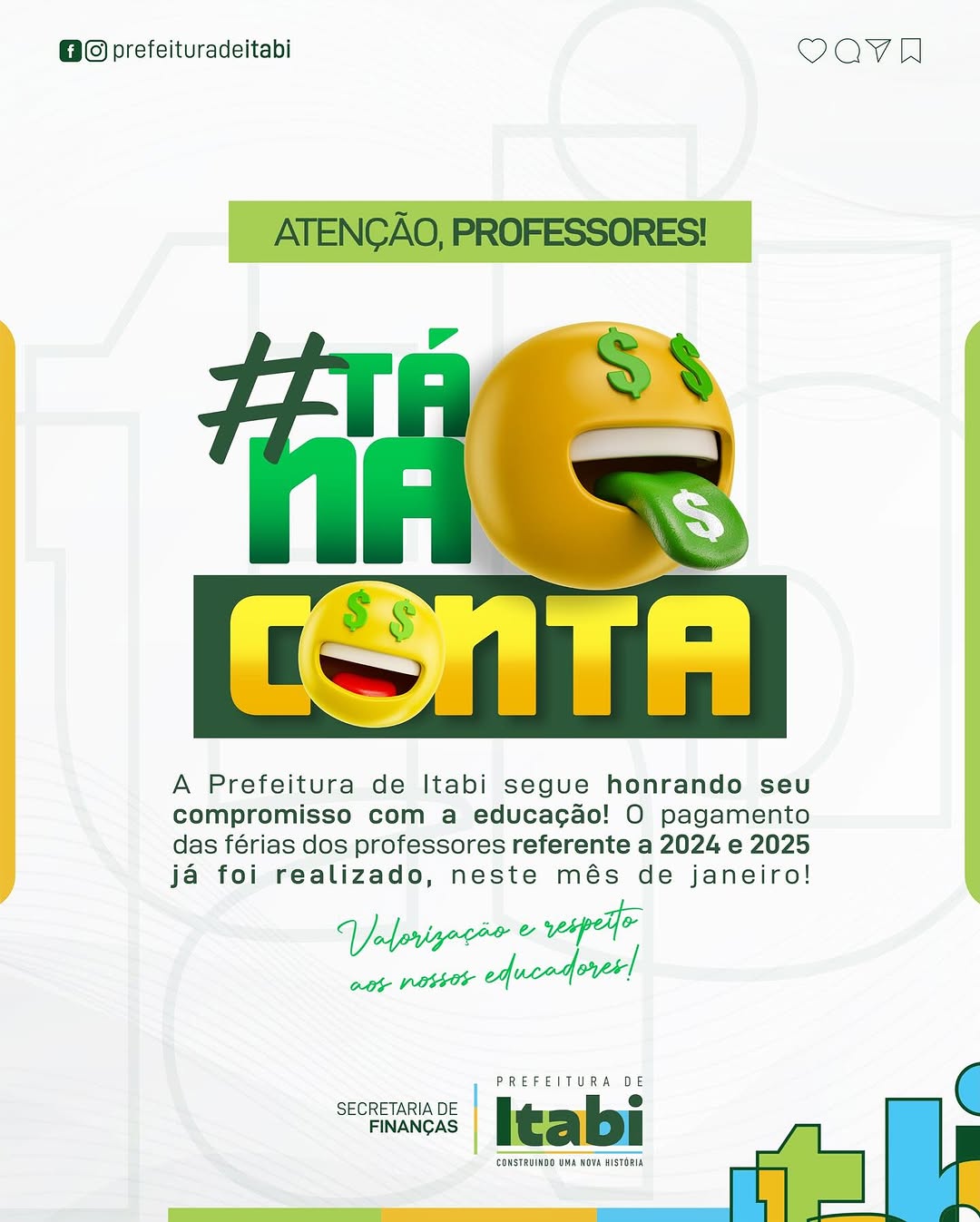 ATENÇÃO, PROFESSORES!