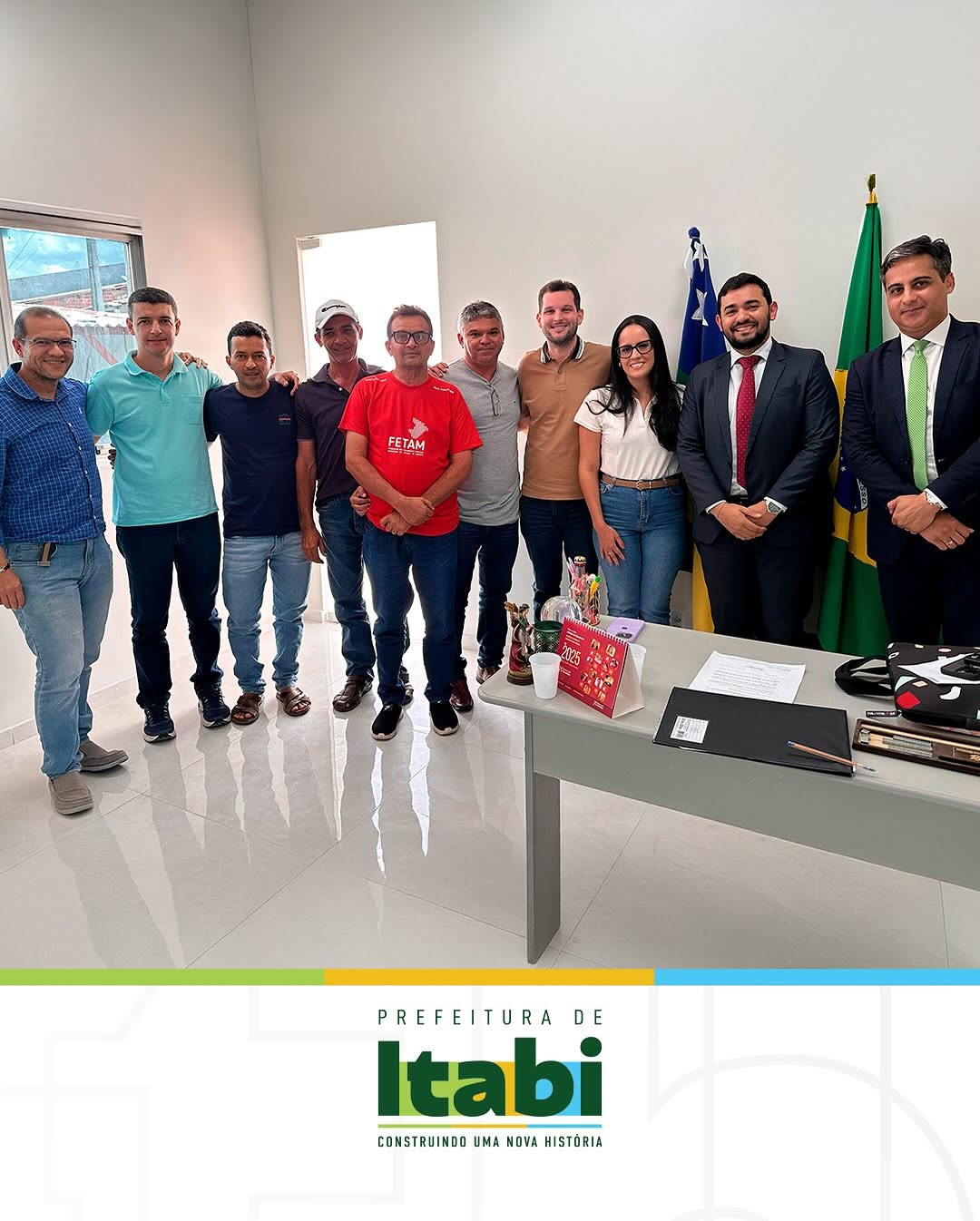 Prefeitura de Itabi mantém diálogo com servidores municipais