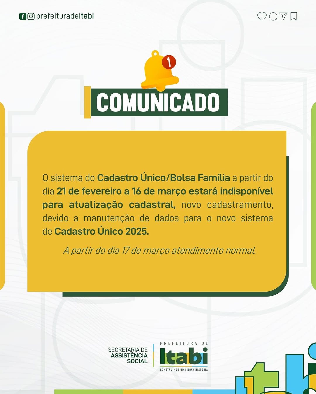 COMUNICADO