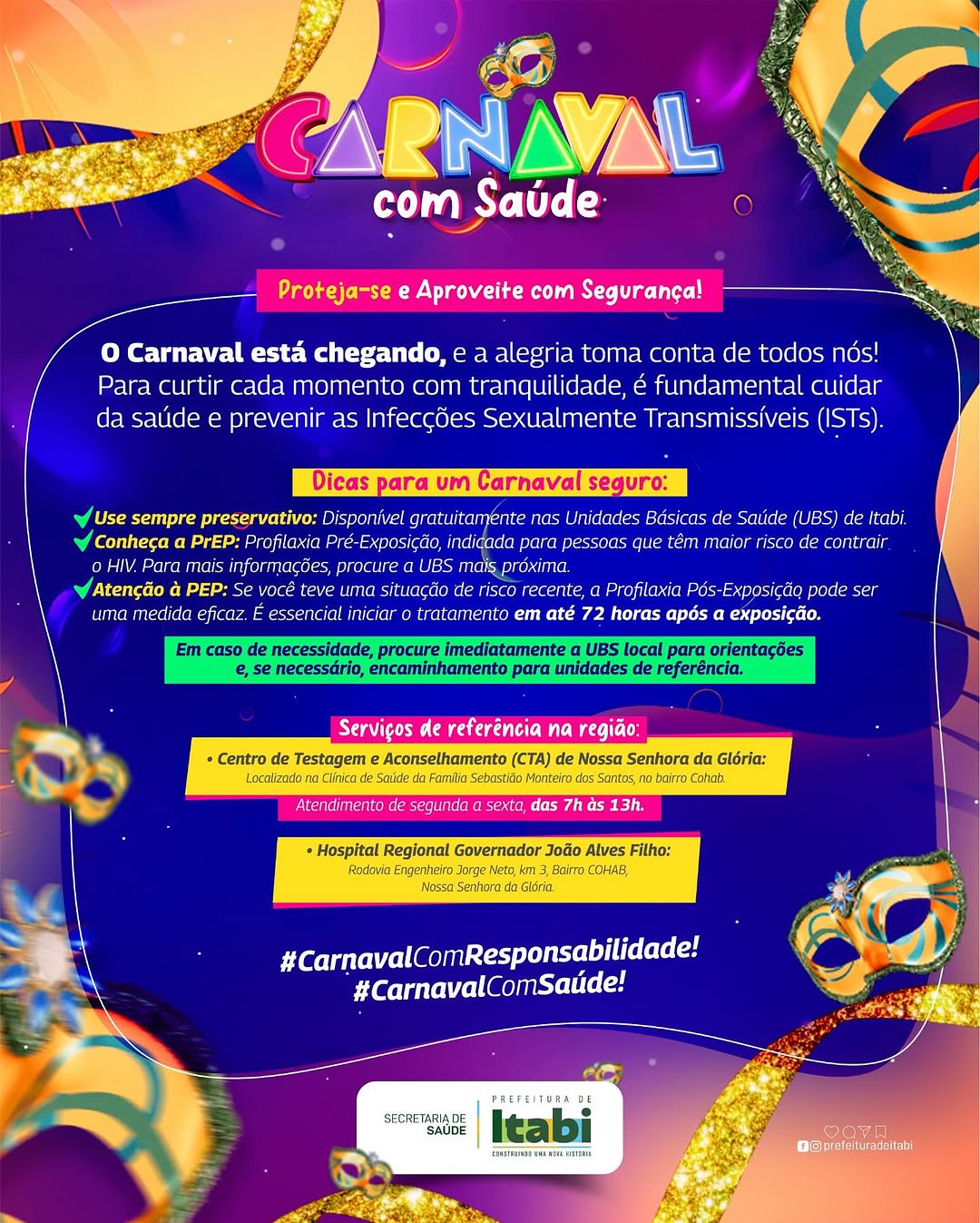 Carnaval com Saúde