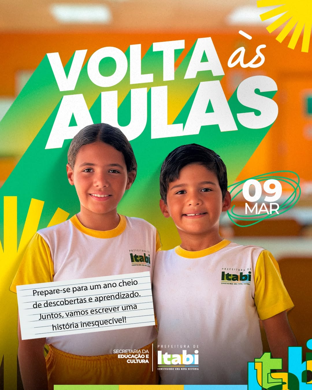 Voltas às aulas 2026