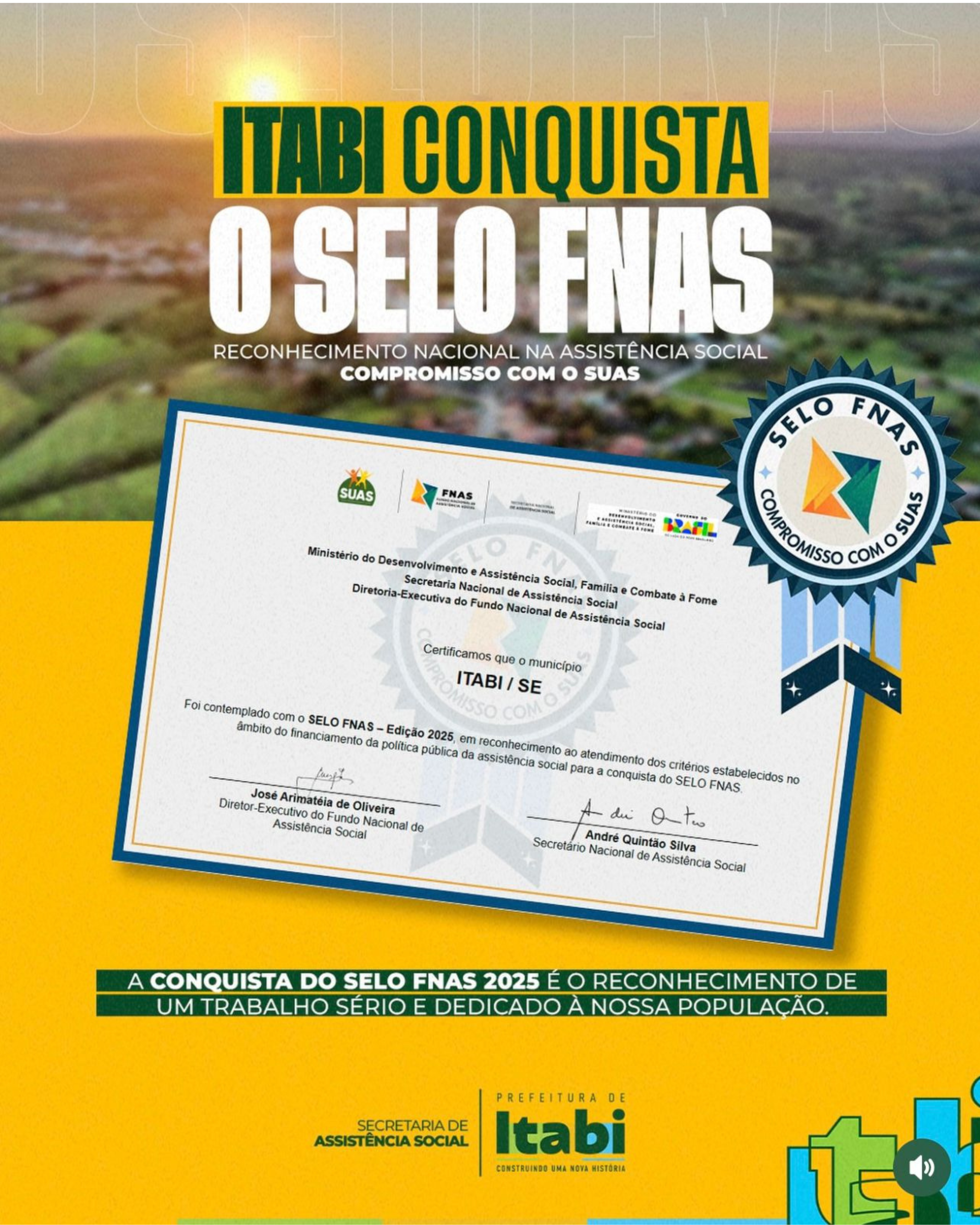 ITABI SEGUE AVANÇANDO E CONQUISTANDO RECONHECIMENTO NACIONAL!