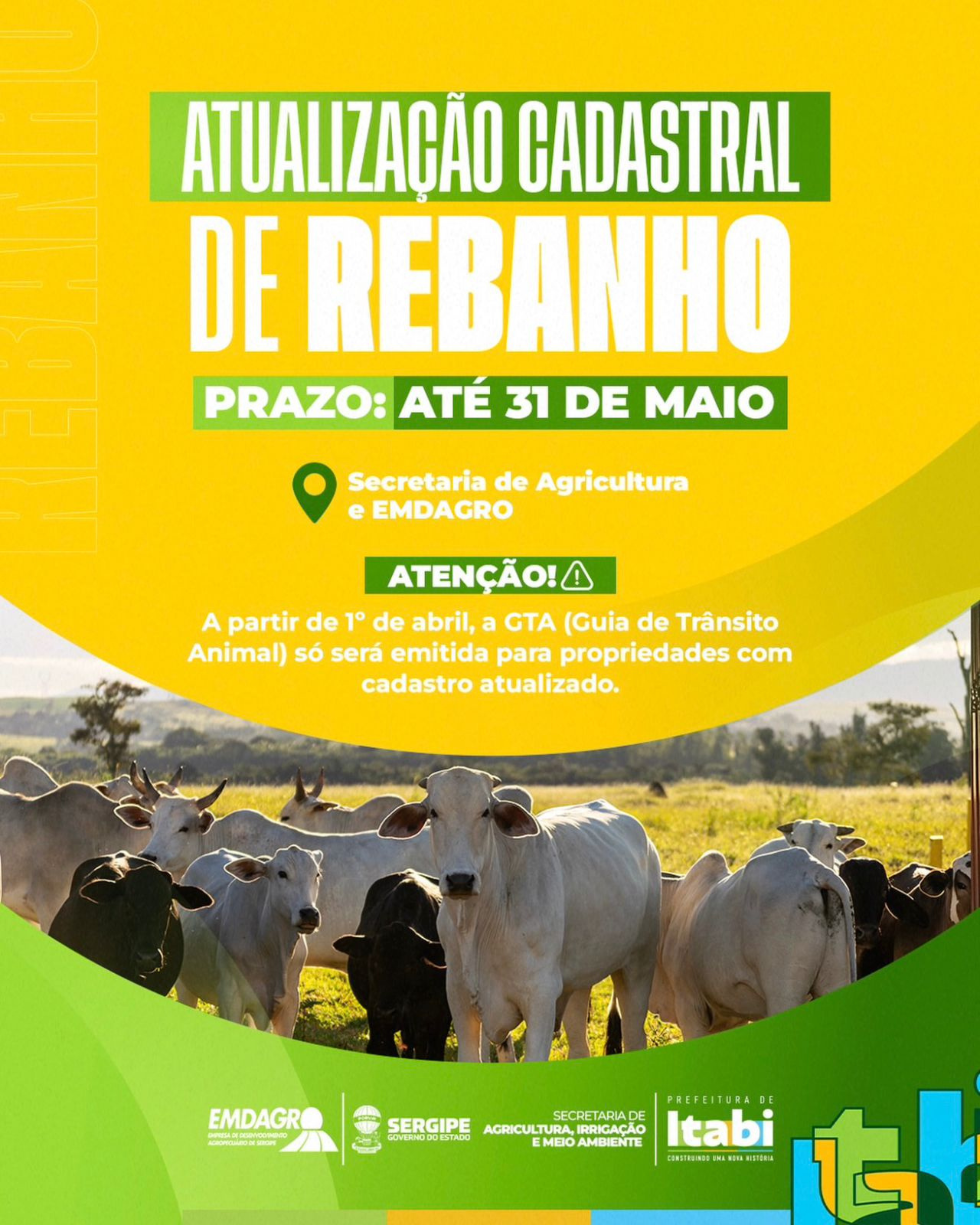 ATENÇÃO, PRODUTOR RURAL!
