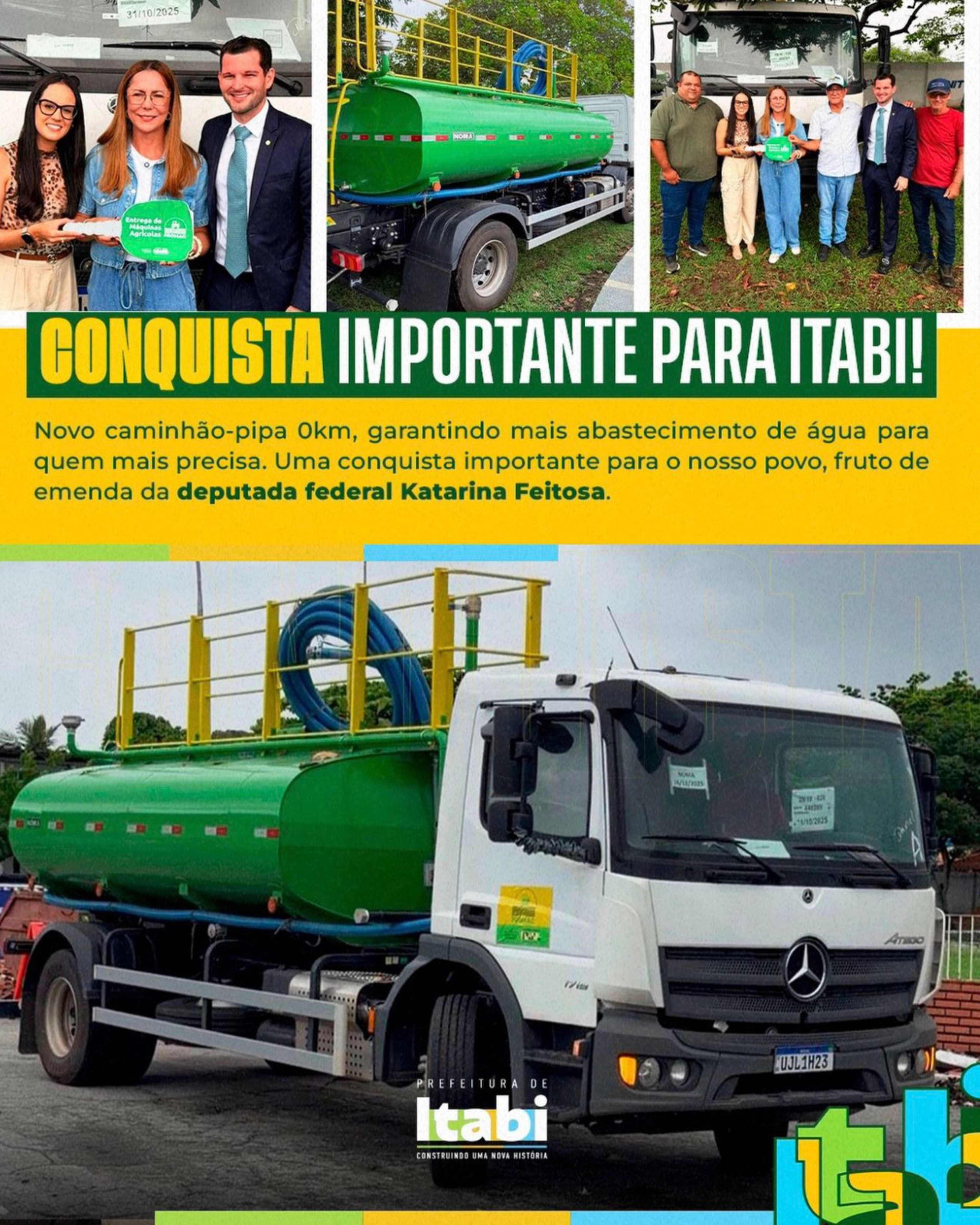 CONQUISTA IMPORTANTE PARA ITABI!