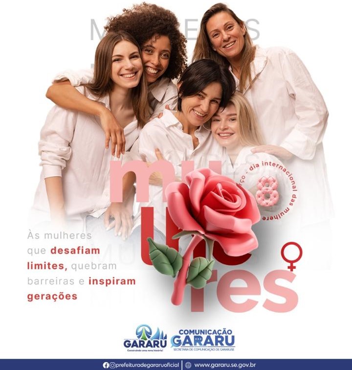 DIA DA MULHER - 08 DE MARÇO