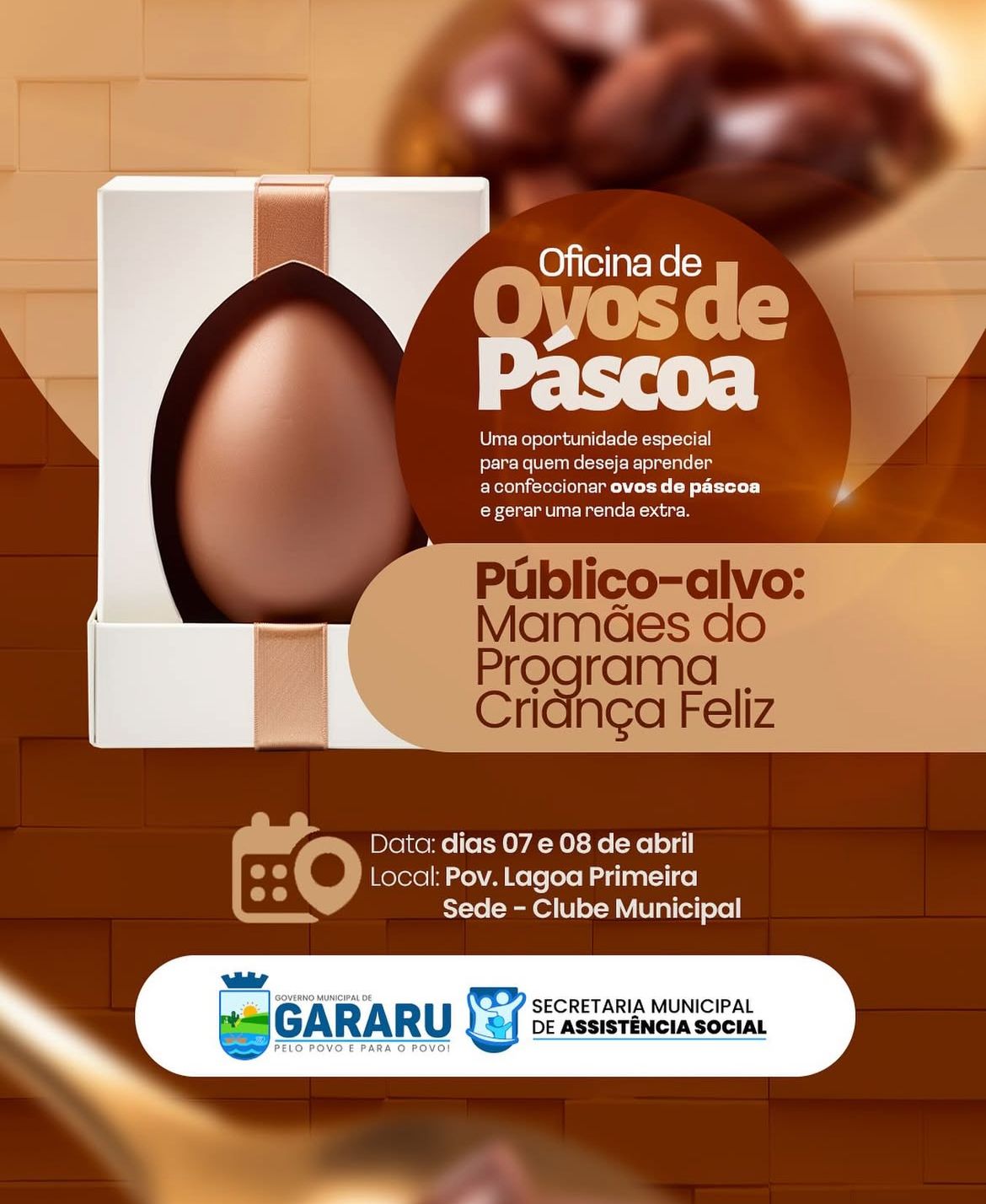 OFICINA DE OVOS DE PÁSCOA