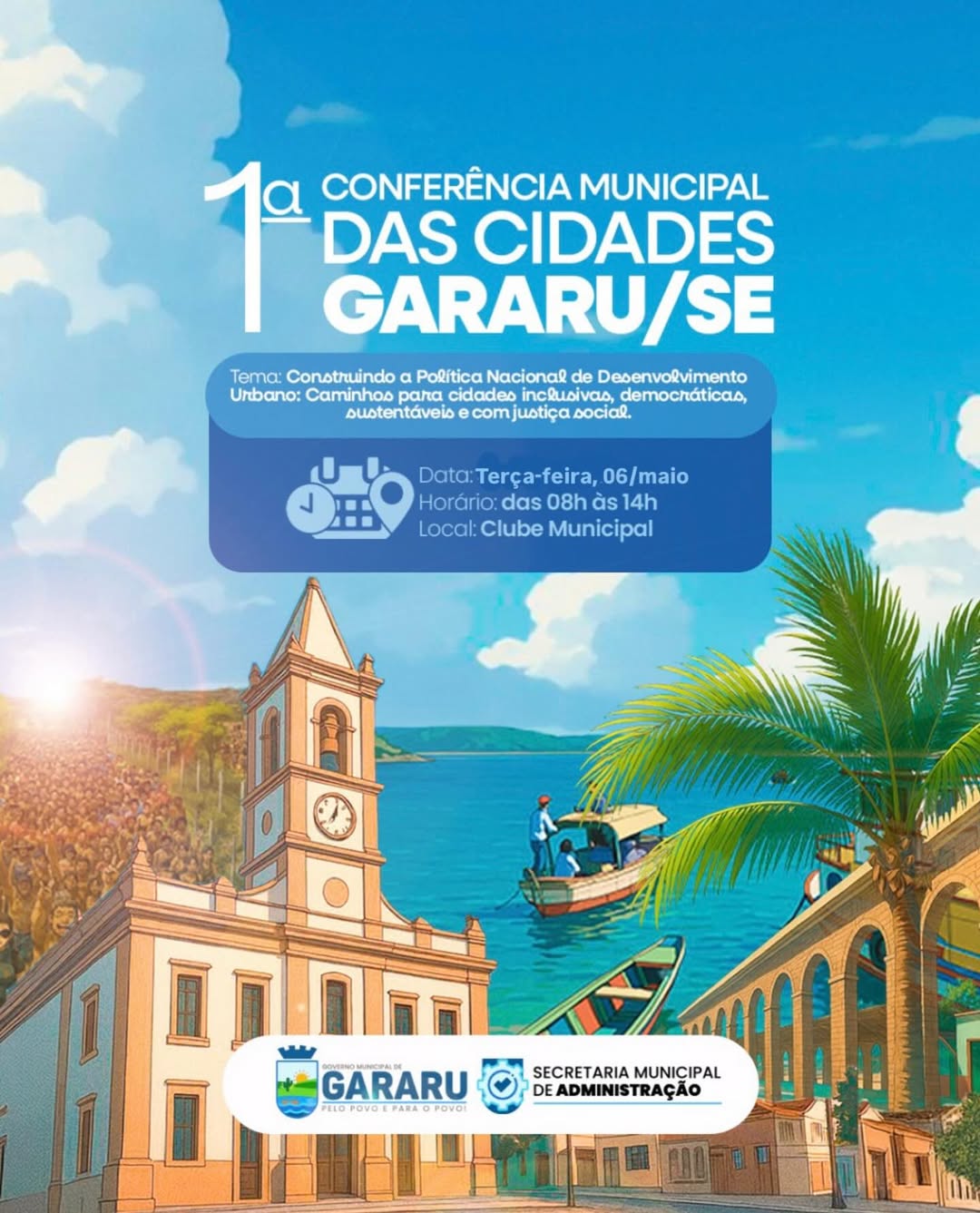 Primeira Conferêcia Municipal das Cidades.