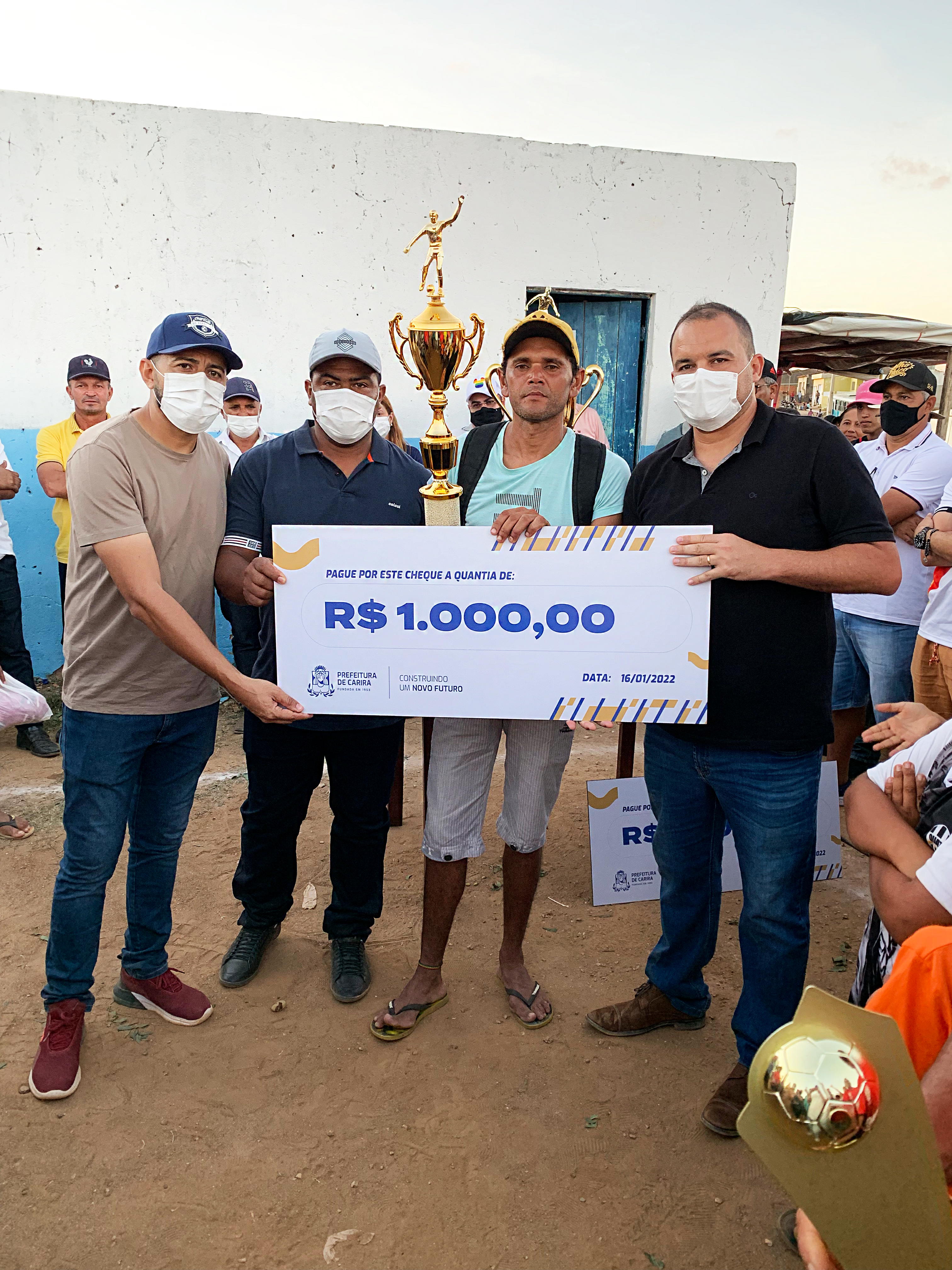 Prefeitura de Carira apoia o esporte amador