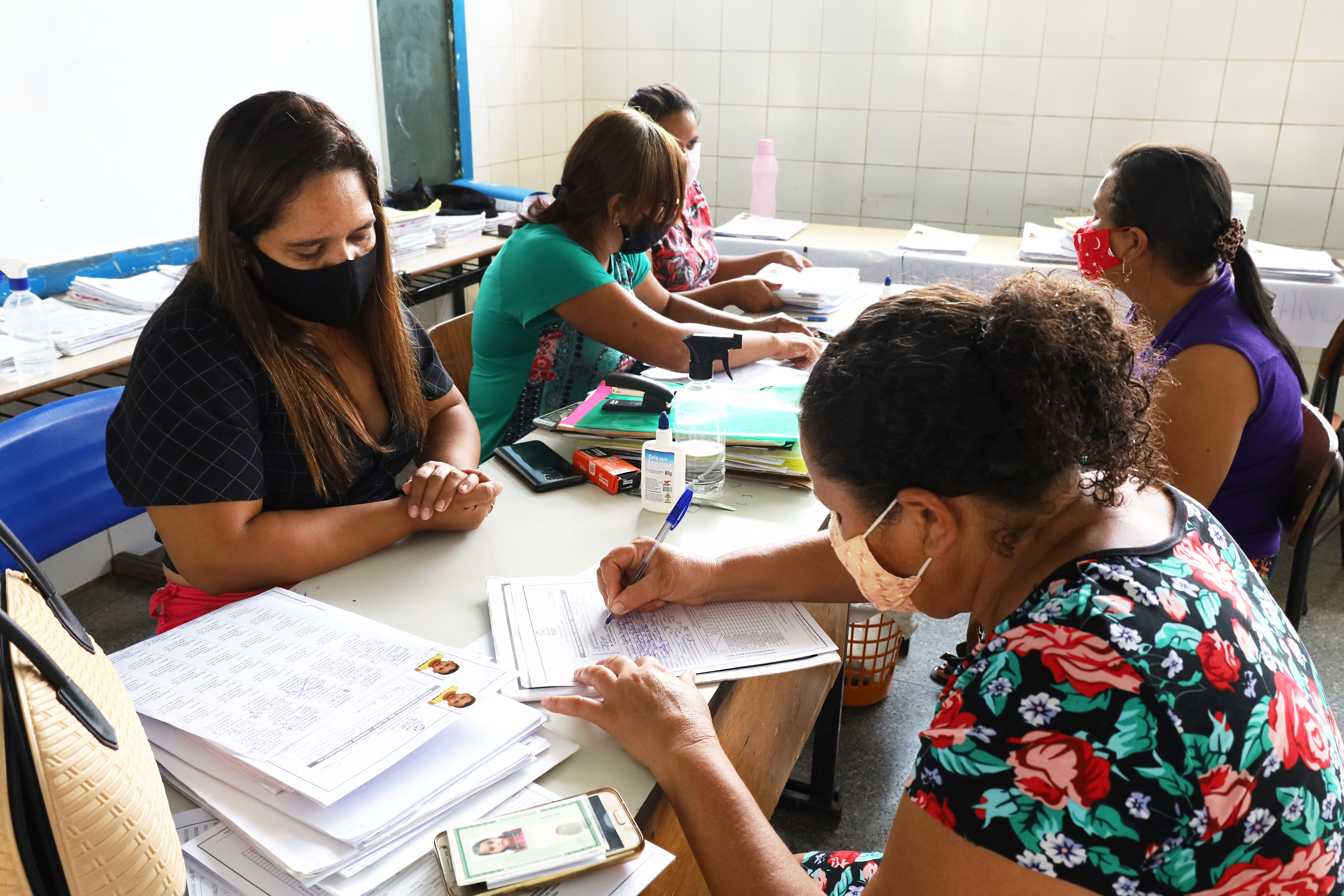 As matrículas da rede municipal de ensino continuam