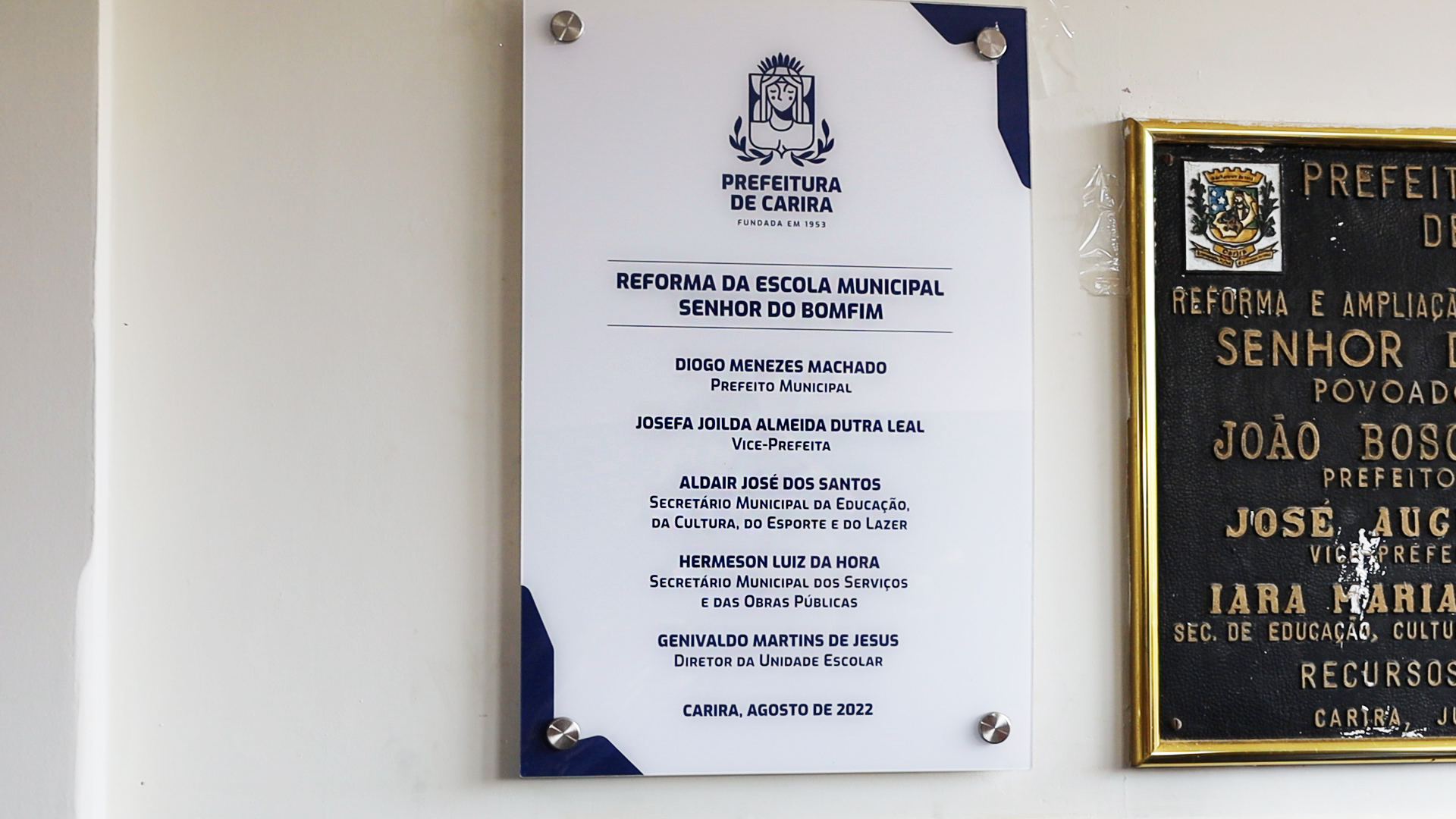 Mais uma unidade de ensino renovada