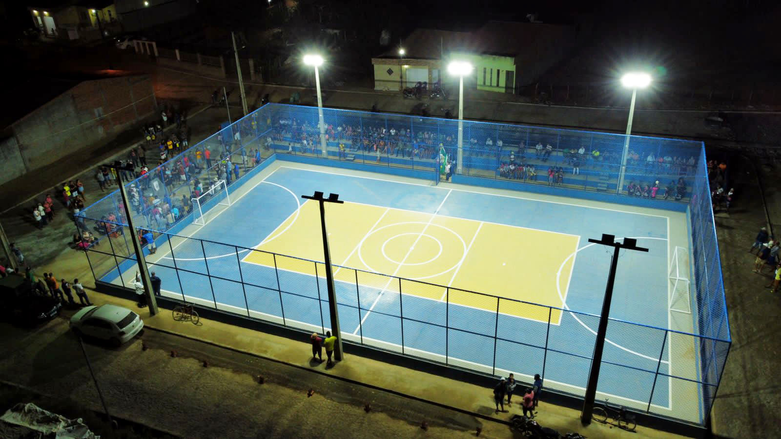 Inauguração da Quadra de Esportes José Andrelino dos Reis do Povoado Bonfim
