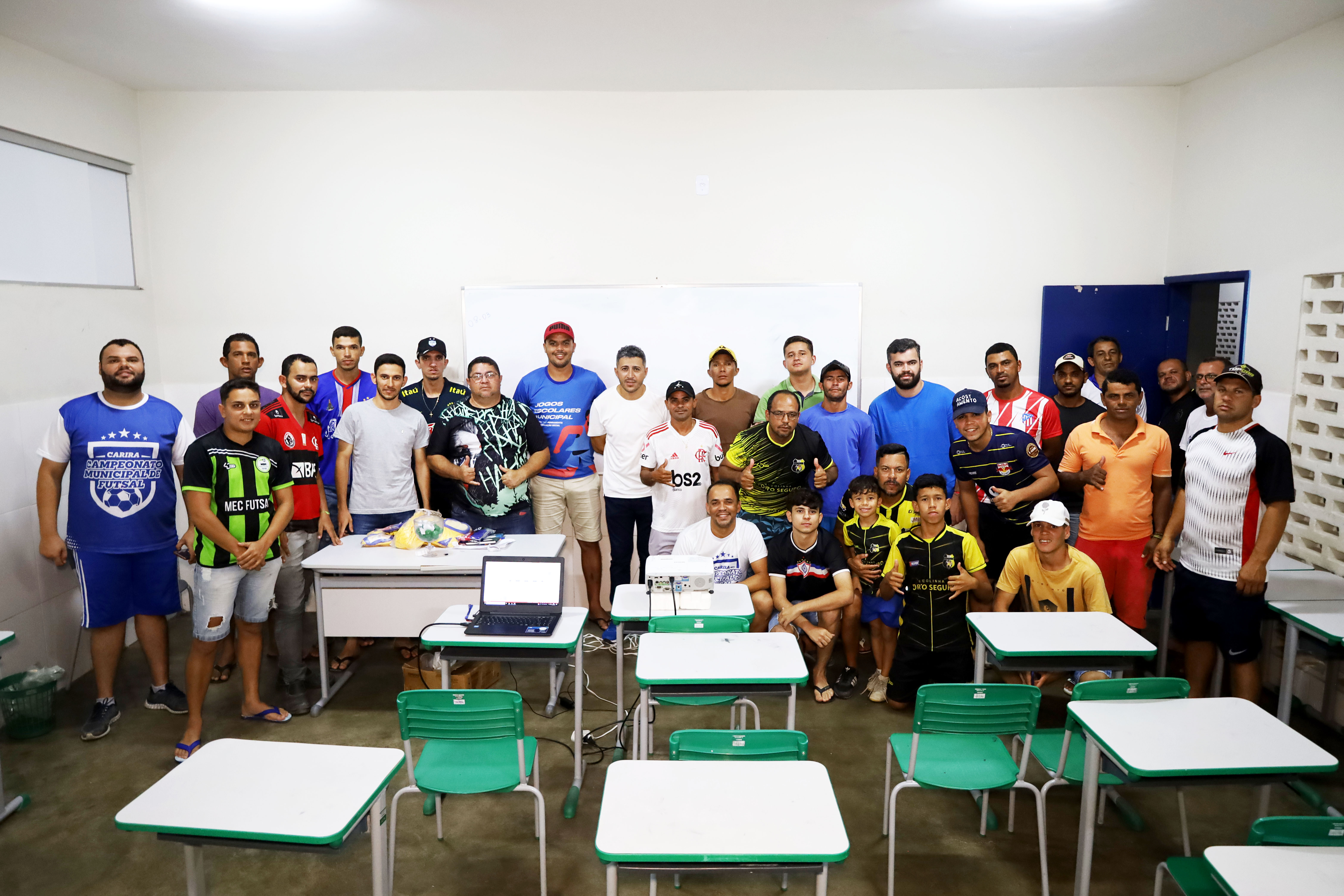 Sorteio de grupos para o Campeonato Municipal de Futsal é realizado