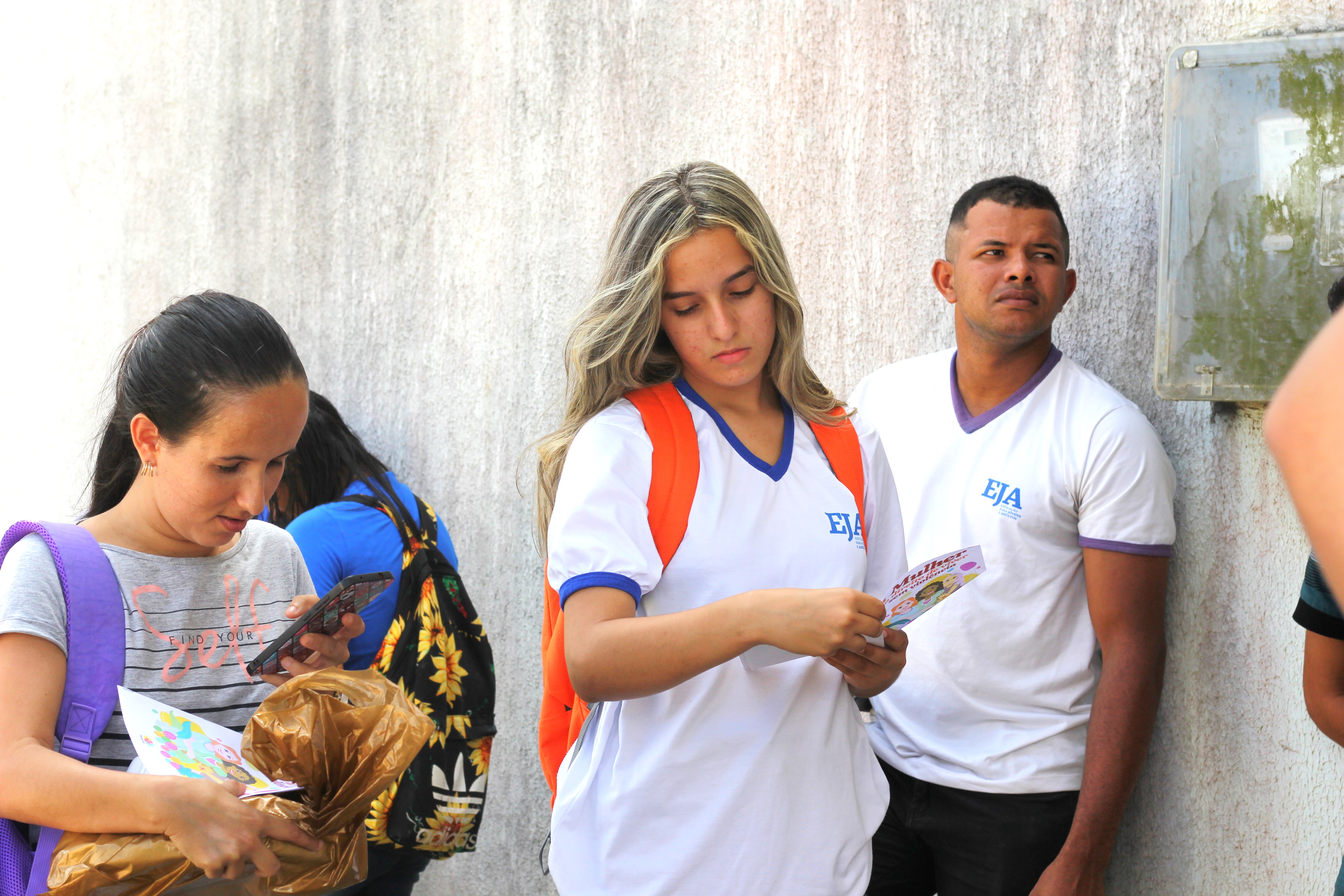 Secretaria Municipal do Desenvolvimento e Inclusão Social promove ação alusiva ao Agosto Lilás